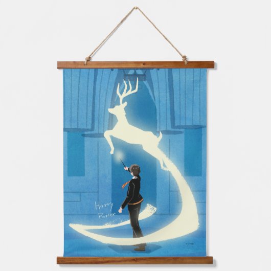 HARRY POTTER™ Patronus Painting 吊り下げ型タペストリー (正面)