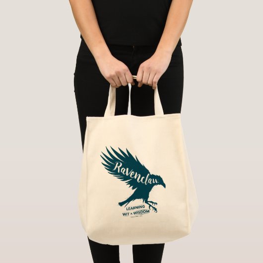 Harry Potter | RAVENCLAW™ Silhouette Typography トートバッグ (正面(商品))