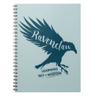 Harry Potter   RAVENCLAW™ Silhouette Typography ノートブック