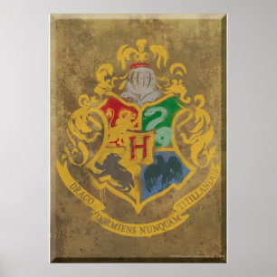 Harry Potter   Rustic Hogwarts Crest ポスター