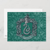 Harry Potter | Slytherin Crest Green ポストカード (正面/裏面)