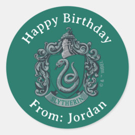 Harry Potter | Slytherin Crest Green ラウンドシール