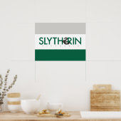 Harry Potter | Slytherin House Pride Logo ポスター (キッチン)