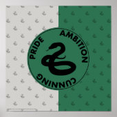 Harry Potter | SLYTHERIN™ House Traits Graphic ポスター (正面)