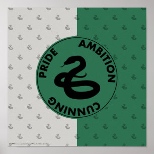 Harry Potter   SLYTHERIN™ House Traits Graphic ポスター