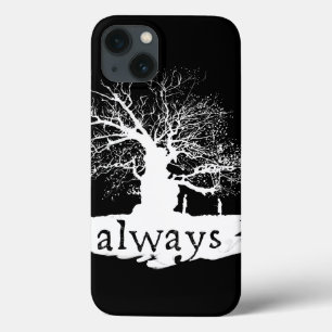 Harry Potter Spell   Always Quote Silhouette iPhone 13ケース