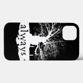 Harry Potter Spell | Always Quote Silhouette Case-Mate iPhoneケース (裏面 (横))