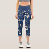 HARRY POTTER™ Summer Solstice Icon Pattern カプリレギンス (正面)