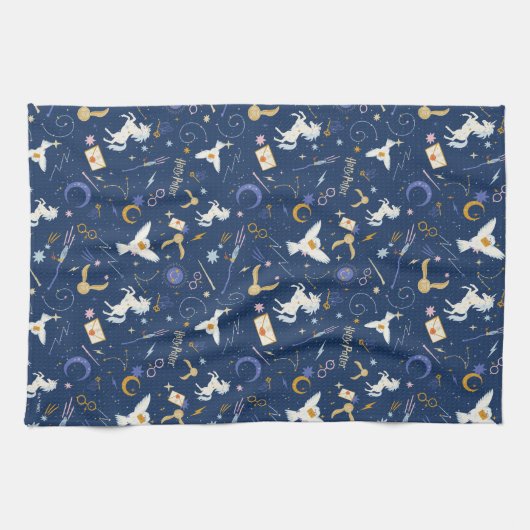 HARRY POTTER™ Summer Solstice Icon Pattern キッチンタオル (横)