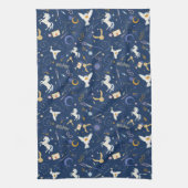 HARRY POTTER™ Summer Solstice Icon Pattern キッチンタオル (縦)