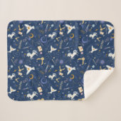 HARRY POTTER™ Summer Solstice Icon Pattern シェルパブランケット (正面(横))