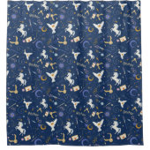 HARRY POTTER™ Summer Solstice Icon Pattern シャワーカーテン (正面)