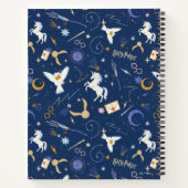 HARRY POTTER™ Summer Solstice Icon Pattern ノートブック (裏面)