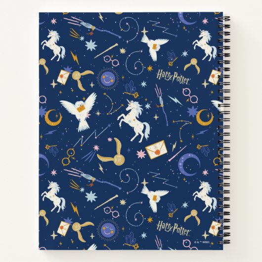 HARRY POTTER™ Summer Solstice Icon Pattern ノートブック (裏面)