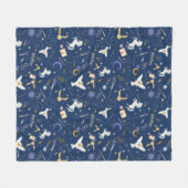 HARRY POTTER™ Summer Solstice Icon Pattern フリースブランケット (正面(横))