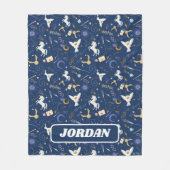 HARRY POTTER™ Summer Solstice Icon Pattern フリースブランケット (正面)