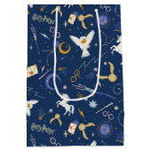 HARRY POTTER™ Summer Solstice Icon Pattern ミディアムペーパーバッグ (裏面)