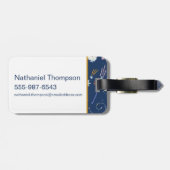 HARRY POTTER™ Summer Solstice Icon Pattern ラゲッジタグ (裏面横)