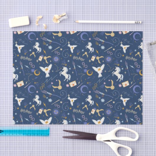 HARRY POTTER™ Summer Solstice Icon Pattern 薄葉紙 (クラフト)