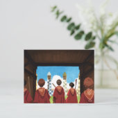 HARRY POTTER™ & the GRYFFINDOR™ QUIDDITCH™チーム ポストカード (スタンド正面)