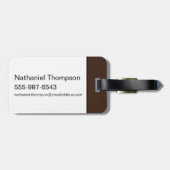 HARRY POTTER™ & the GRYFFINDOR™ QUIDDITCH™チーム ラゲッジタグ (裏面横)