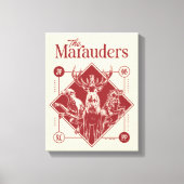 HARRY POTTER™ The Marauders Animagus Graphic キャンバスプリント (正面)
