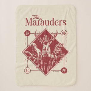 HARRY POTTER™ The Marauders Animagus Graphic シェルパブランケット