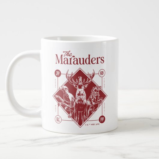 HARRY POTTER™ The Marauders Animagus Graphic ジャンボコーヒーマグカップ (左)