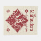HARRY POTTER™ The Marauders Animagus Graphic フリースブランケット (正面(横))