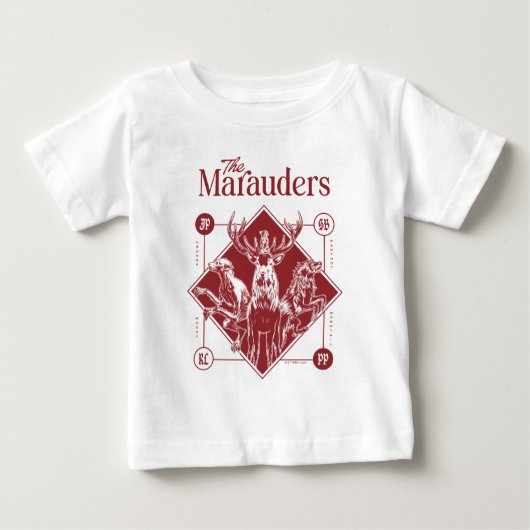 HARRY POTTER™ The Marauders Animagus Graphic ベビーTシャツ (正面)