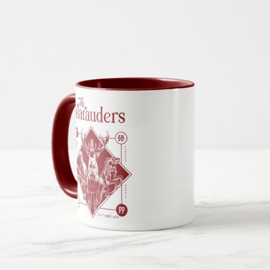 HARRY POTTER™ The Marauders Animagus Graphic マグカップ (正面左)