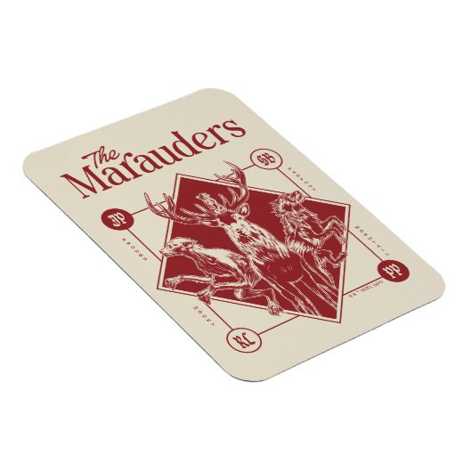 HARRY POTTER™ The Marauders Animagus Graphic マグネット (右側)