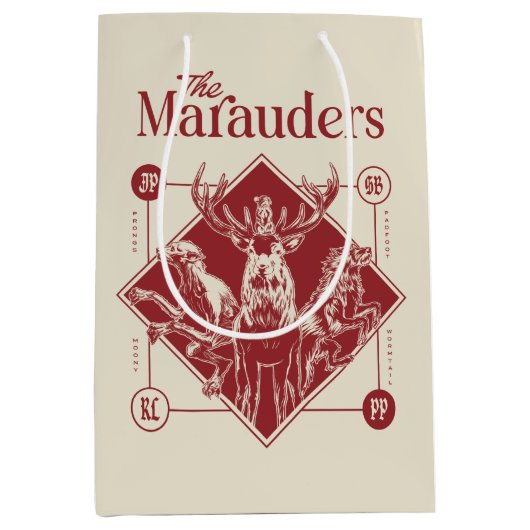 HARRY POTTER™ The Marauders Animagus Graphic ミディアムペーパーバッグ (正面)
