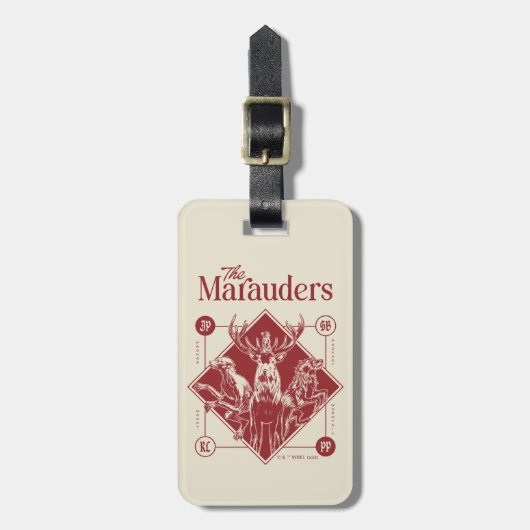HARRY POTTER™ The Marauders Animagus Graphic ラゲッジタグ (正面縦)