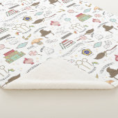 HARRY POTTER™ Tiny Magic Pattern シェルパブランケット (3/4)