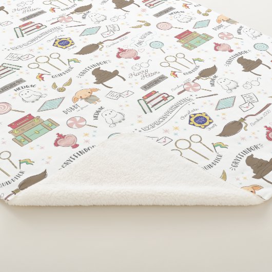 HARRY POTTER™ Tiny Magic Pattern シェルパブランケット (3/4)