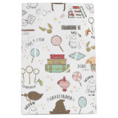 HARRY POTTER™ Tiny Magic Pattern ミディアムペーパーバッグ (正面)