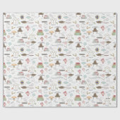 HARRY POTTER™ Tiny Magic Pattern ラッピングペーパー (フラット)