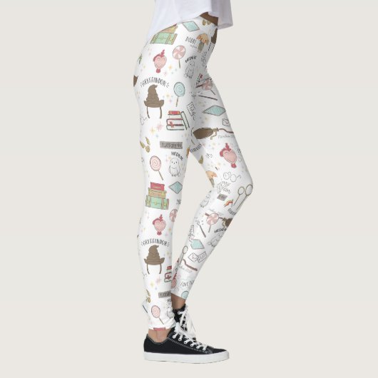 HARRY POTTER™ Tiny Magic Pattern レギンス (右)