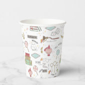 HARRY POTTER™ Tiny Magic Pattern 紙コップ (右)