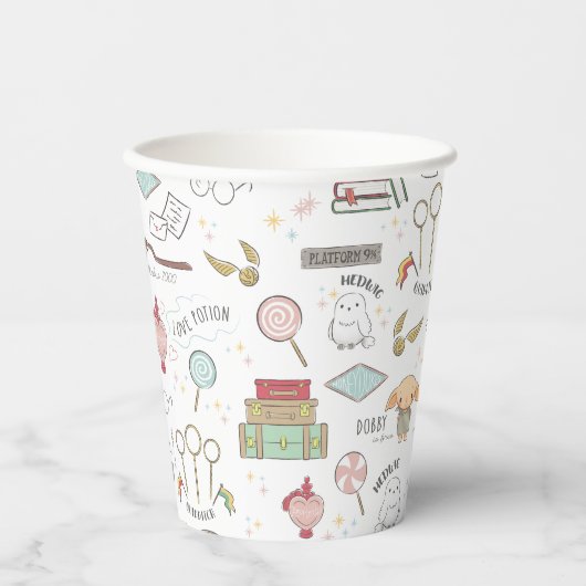 HARRY POTTER™ Tiny Magic Pattern 紙コップ (正面)
