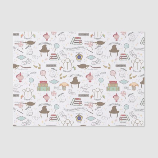 HARRY POTTER™ Tiny Magic Pattern 薄葉紙 (正面)