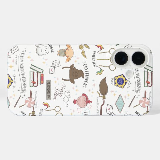 HARRY POTTER™ Tiny Magic Pattern Case-Mate iPhoneケース (裏面 (横))