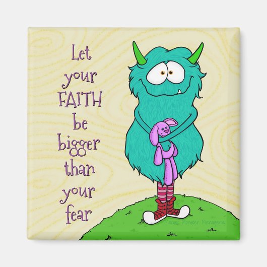 Harry the Monster、マグネット付き/引用文 マグネット (正面)