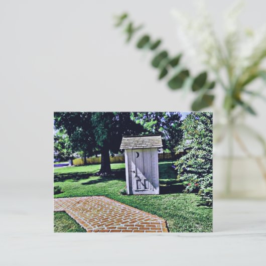 Harry Trumanの幼年期からのヴィンテージの離れ家 ポストカード (スタンド正面)