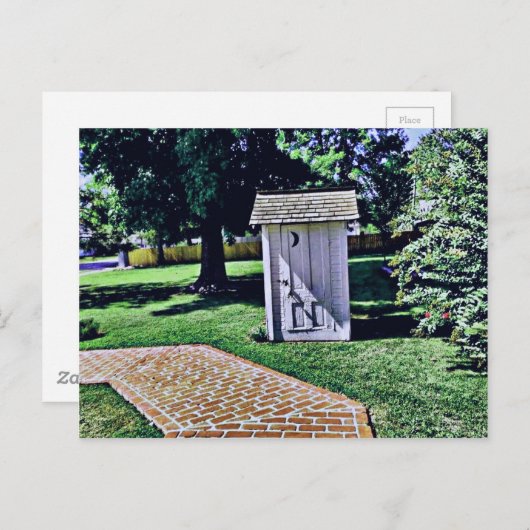 Harry Trumanの幼年期からのヴィンテージの離れ家 ポストカード (正面/裏面)