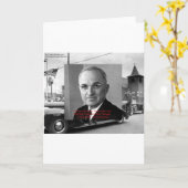 Harry Truman "Never 与え Hell"ウィズダム引用文プレゼント カード (黄色い花)