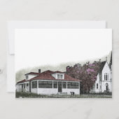 Harsensの島のミシガン州の芸術からのメリークリスマス シーズンカード (裏面)