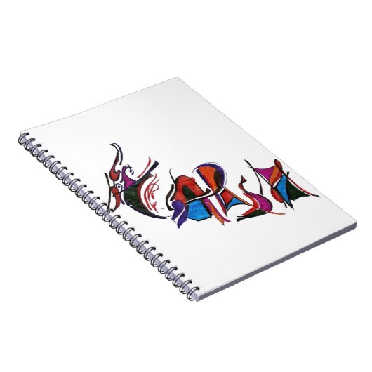 HARSH Custom Art calligraphy ノートブック (右側)