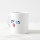 HARSTADノルウェー コーヒーマグカップ (正面左)